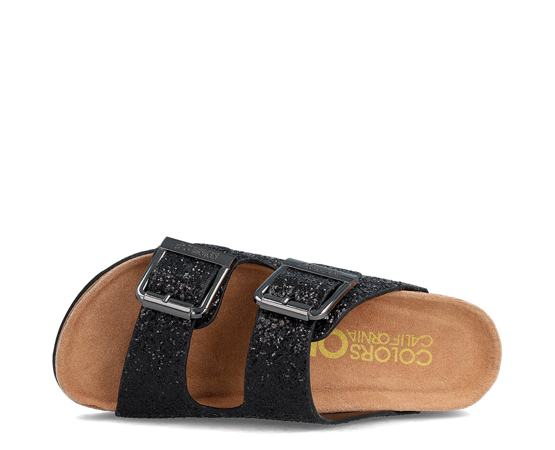 Colors of California Sandal Glittered Platform PR/GLITTER - HC_BES22N-985