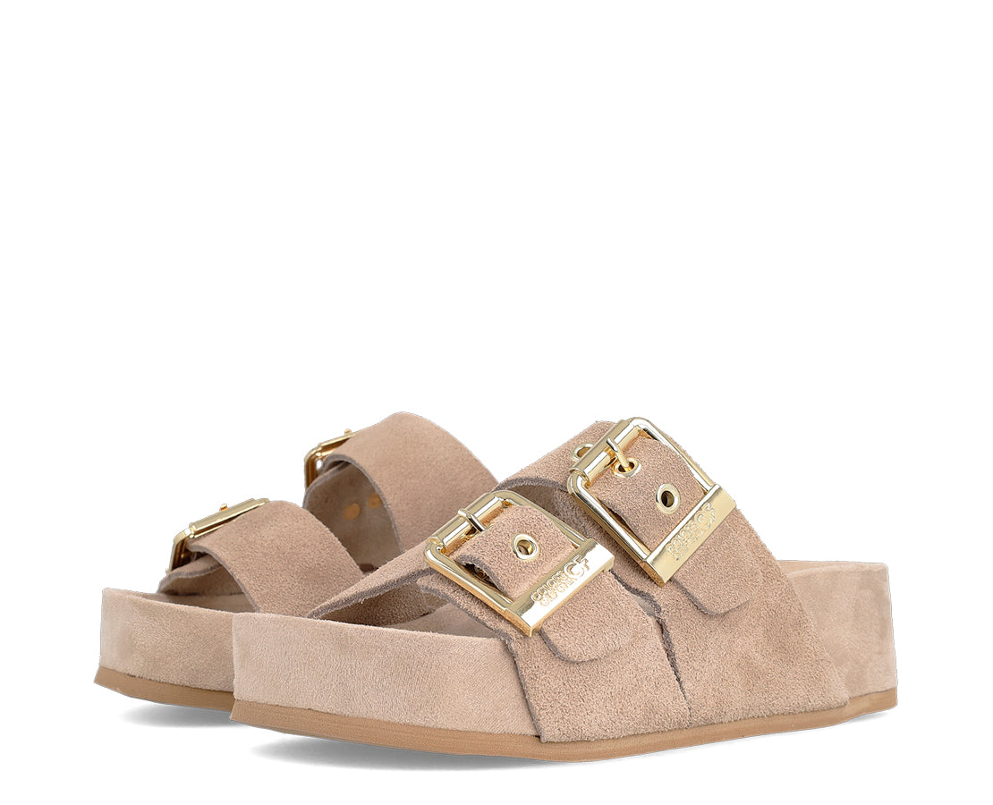 Colors of California Wedge Sandal BJ/DOUR - HC_DUNE02_MUD-84