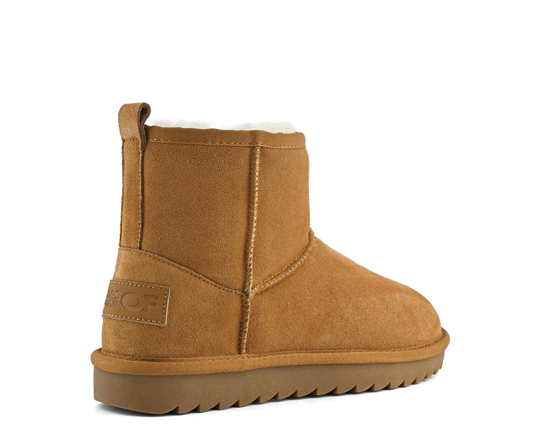 Colors of California Suede Sheepskin BootTan CAMEL - HC_SHEAR01_TAN-134