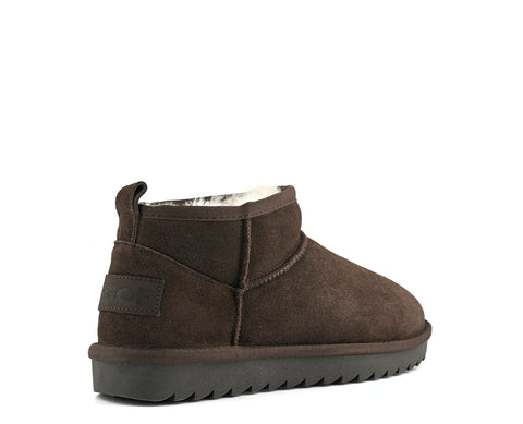 Colors of California Suede Short Sheepskin Boot Mocha CAST - HC_SHEAR02_MOKA-137
