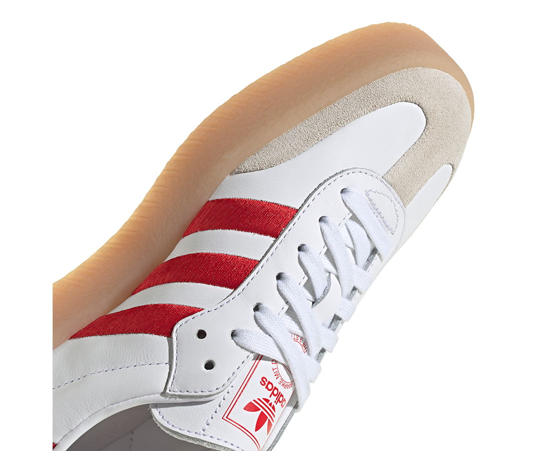Adidas Sambae Cloud White / Better Scarlet / Gum BR/VM - ID0438-128