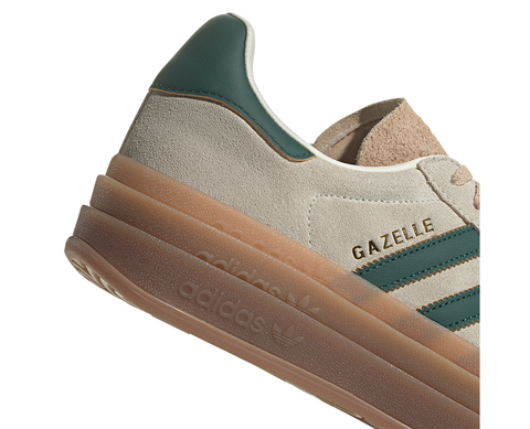 Adidas Gazelle Bold Magic Beige Collegiate Green BJ/VD - ID7056-88