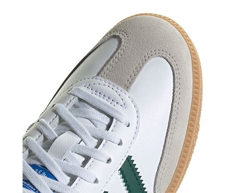 Adidas Samba OG Cloud White Collegiate Green Gum BR/VD - IE1331-124