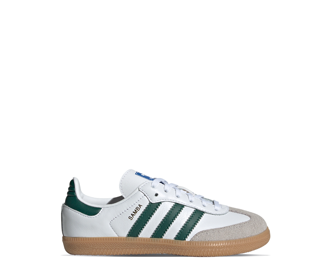 Adidas Samba OG Cloud White / Collegiate Green / Gum BR/VD - IE1334-124