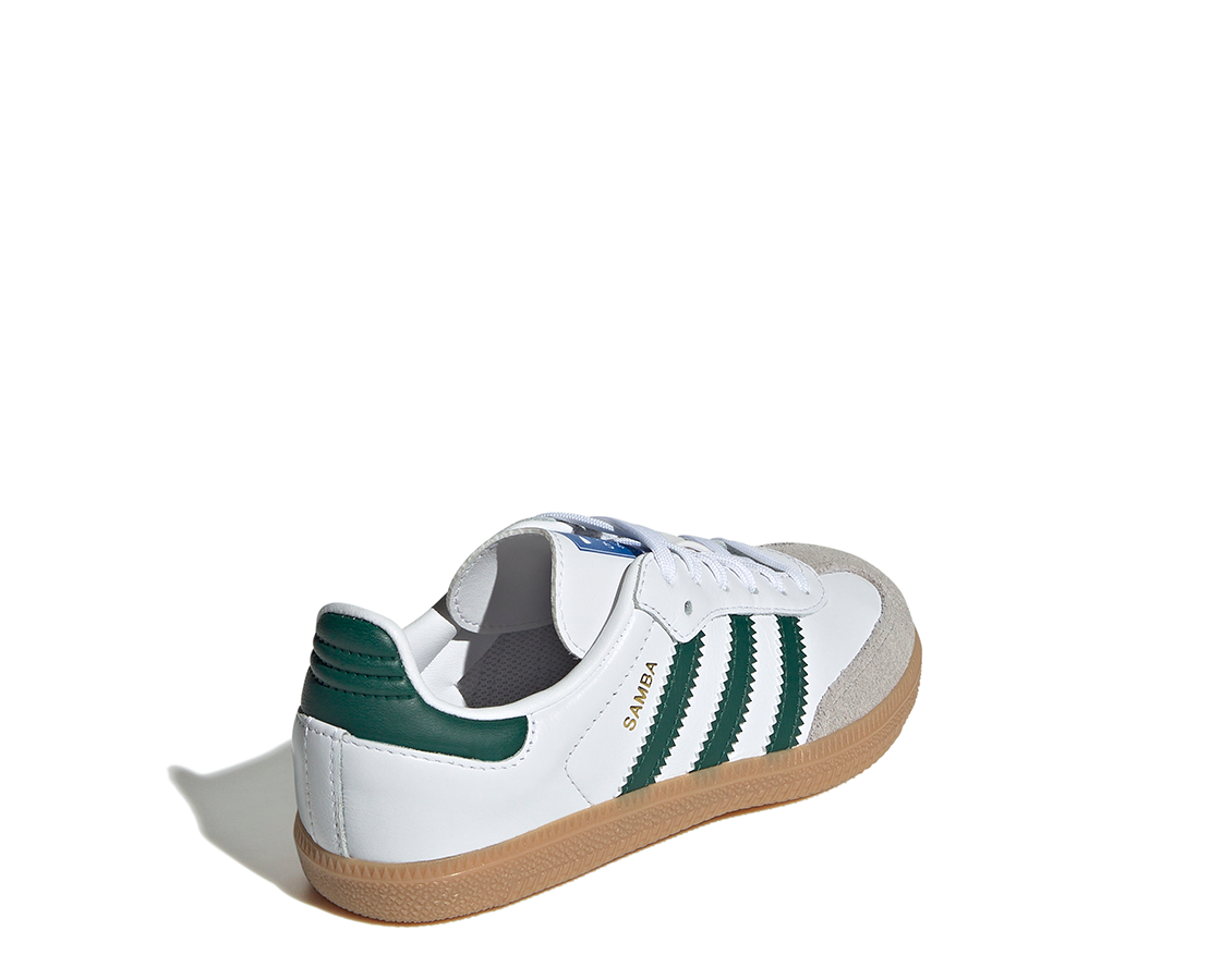 Adidas Samba OG Cloud White / Collegiate Green / Gum BR/VD - IE1334-124
