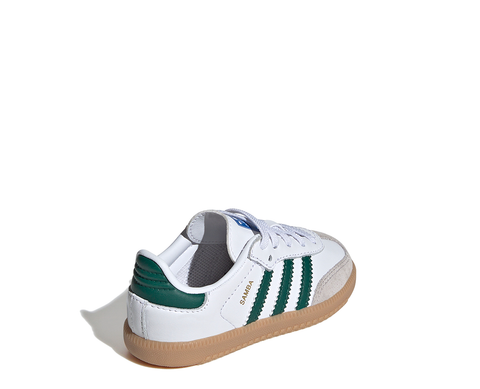Adidas Samba OG EL Cloud White / Collegiate Green / Gum BR/VD - IE1337-124