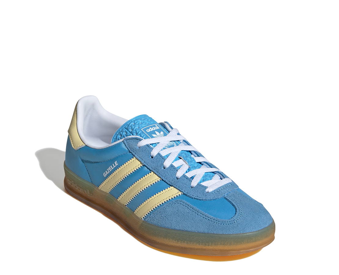Adidas Gazelle Indoor Semi Blue Burst / Almost Yellow  AZ/AM - IE2960-32