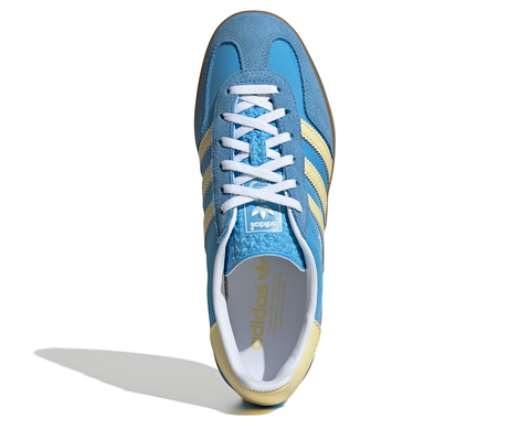 Adidas Gazelle Indoor Semi Blue Burst / Almost Yellow  AZ/AM - IE2960-32