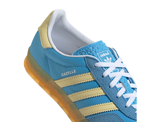 Adidas Gazelle Indoor Semi Blue Burst / Almost Yellow  AZ/AM - IE2960-32