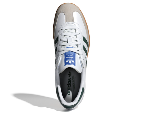 Adidas Samba OG Cloud White / Collegiate Green / Gum BR/VD - IE3437-124