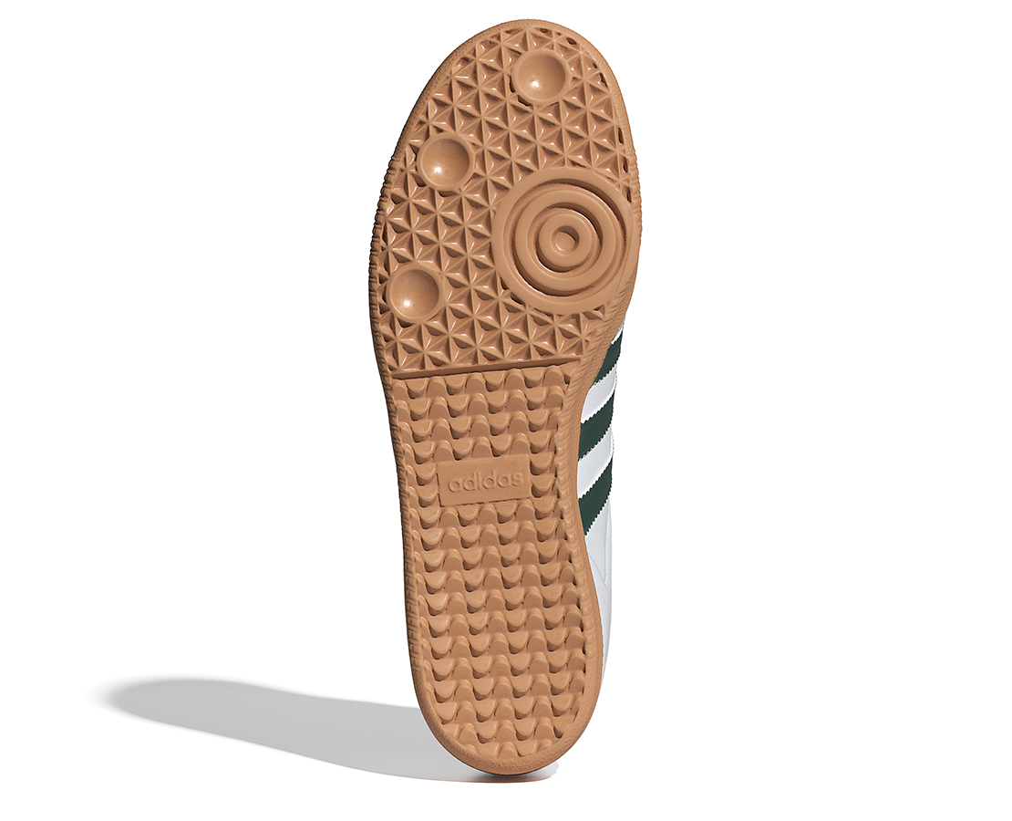 Adidas Samba OG Cloud White / Collegiate Green / Gum BR/VD - IE3437-124