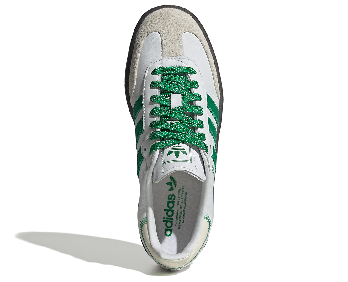 Adidas Sambae Cloud White Green BR/VD - IE9105-124