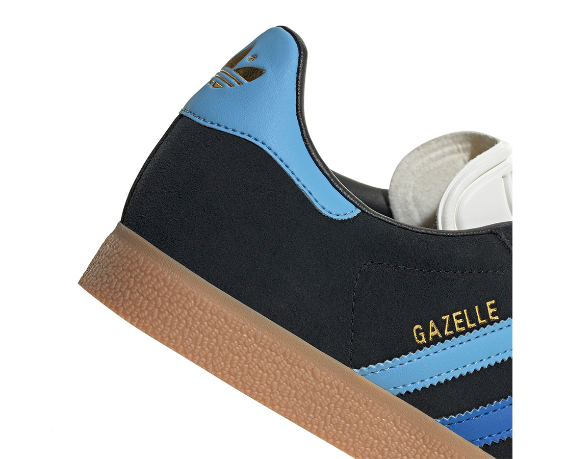 Adidas Gazelle Black Dark Blue Light MAR/AZ - IE9124-208