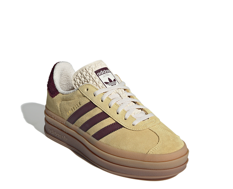 Adidas Gazelle Bold Almost Yellow / Maroon AM/CAST - IF5937-447