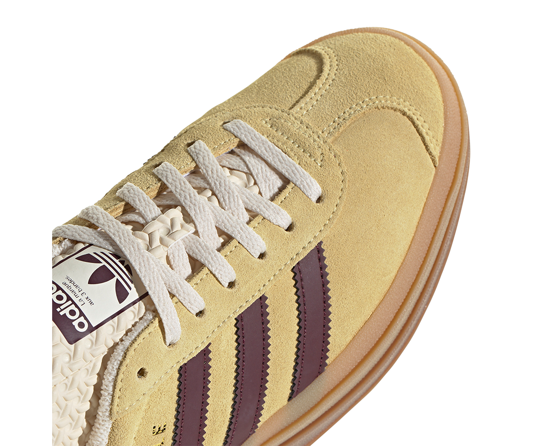 Adidas Gazelle Bold Almost Yellow / Maroon AM/CAST - IF5937-447