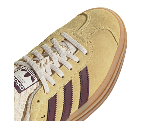 Adidas Gazelle Bold Almost Yellow / Maroon AM/CAST - IF5937-447