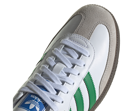Adidas Samba OG Cloud White Green BR/VD - IG1024-124