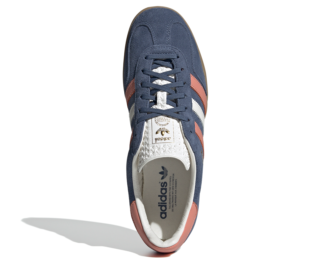Adidas Gazelle Indoor Blue Blink / Wonder Clay AZ/RS - IG1640-55