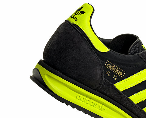 Adidas SL 72 RS Core Black Solar Yellow  PR/AM - IG4647-243