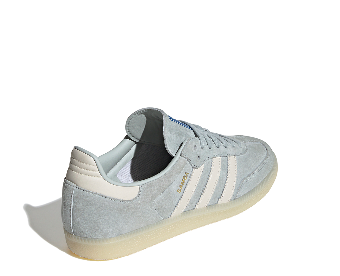 Adidas Samba OG Wonder Silver / Chalk White CZ - IG6177-158