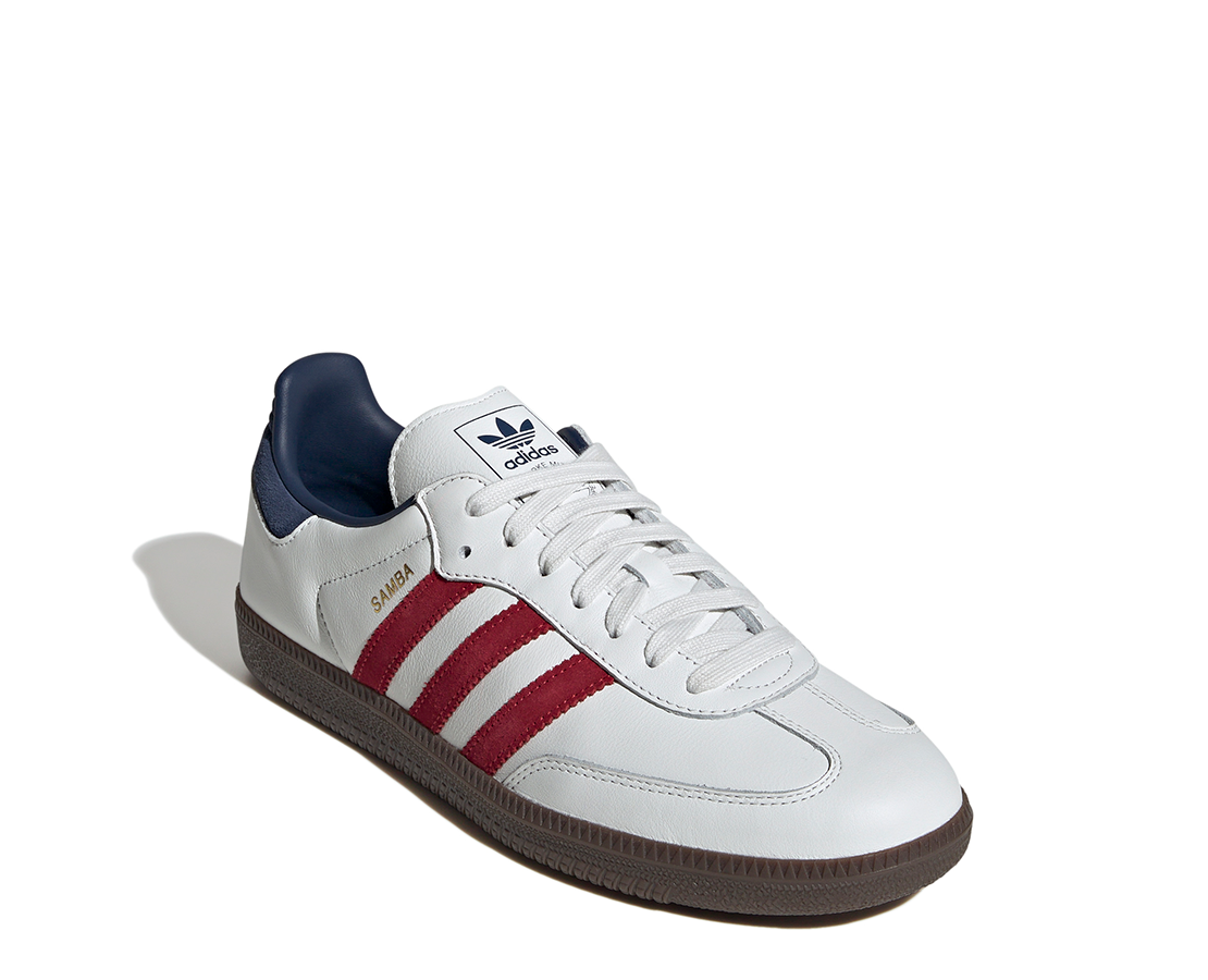 Adidas Samba OG Core White Team Victory Red BR/MAR/VM - IH4881-612