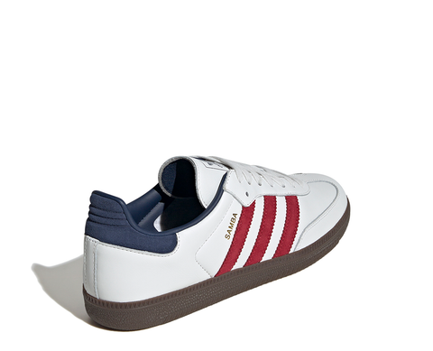 Adidas Samba OG Core White Team Victory Red BR/MAR/VM - IH4881-612