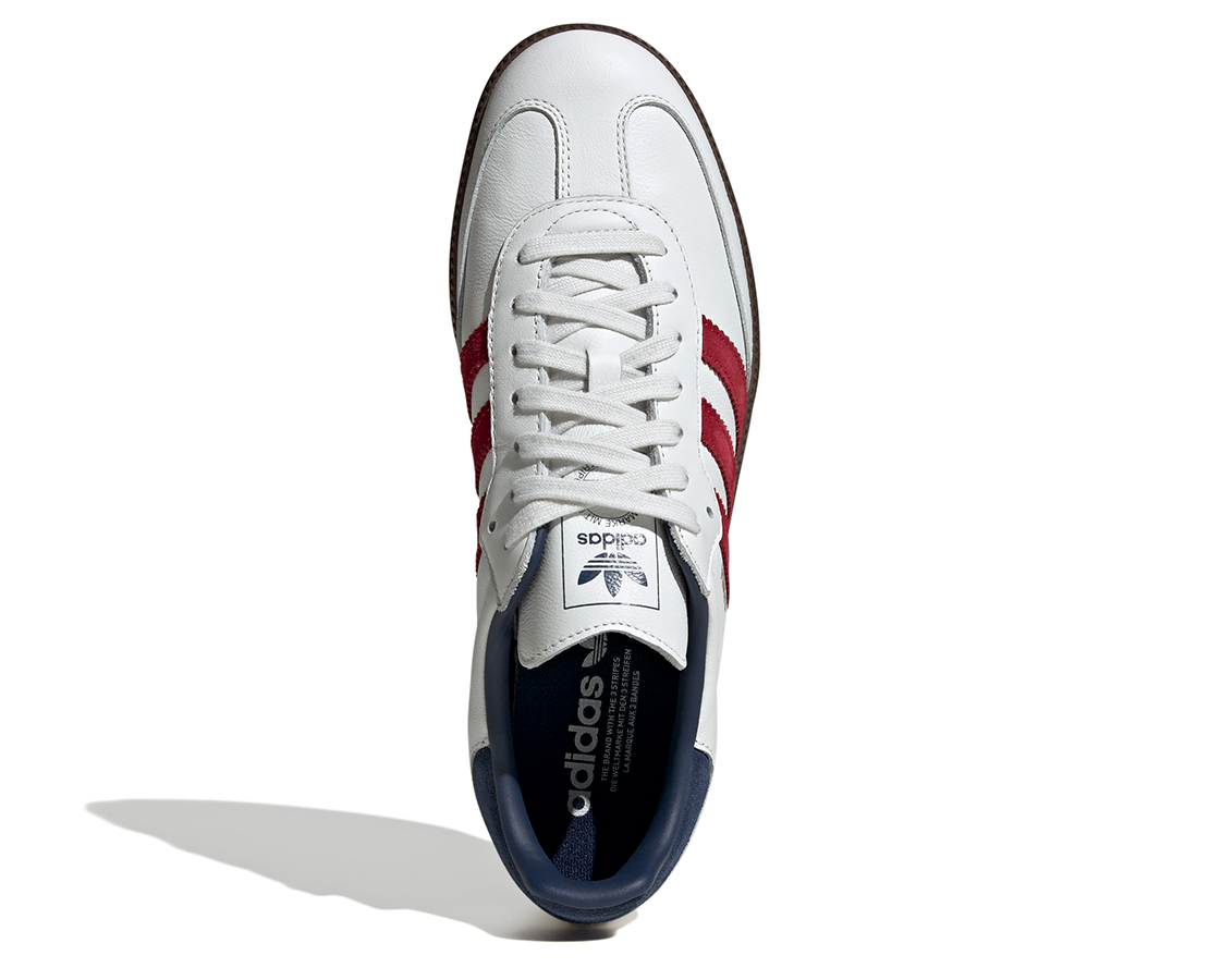 Adidas Samba OG Core White Team Victory Red BR/MAR/VM - IH4881-612