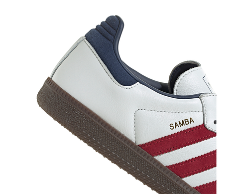 Adidas Samba OG Core White Team Victory Red BR/MAR/VM - IH4881-612