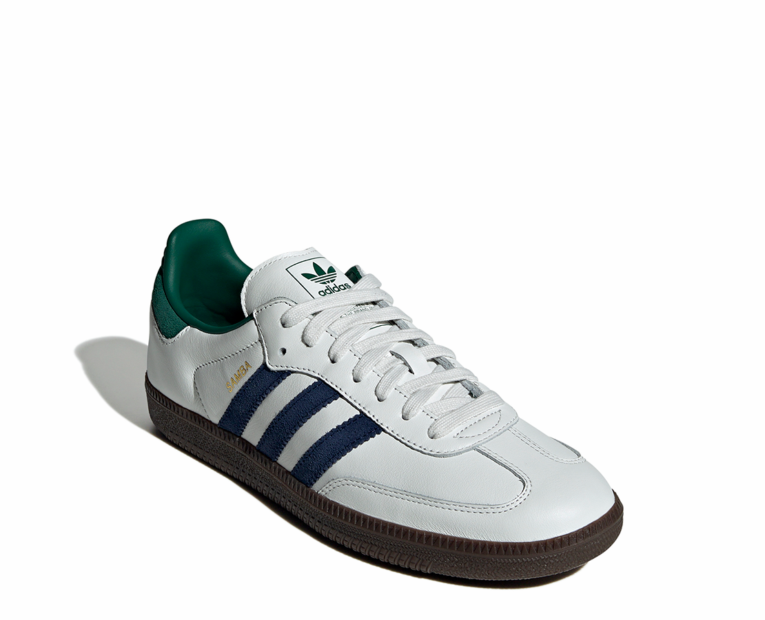 Adidas Samba OG Black White Collegiate Green BR/VD/MAR - IH4882-689