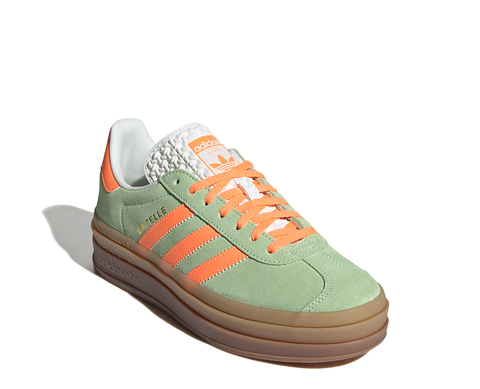 Adidas Gazelle Bold Semi Green Spark / Screaming Orange VD/LAR - IH7495-315