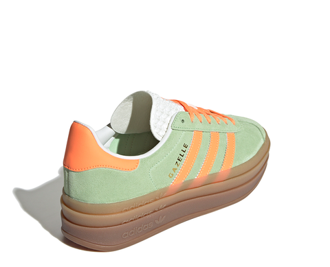 Adidas Gazelle Bold Semi Green Spark / Screaming Orange VD/LAR - IH7495-315