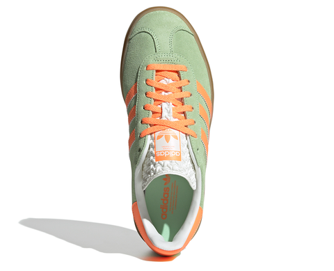 Adidas Gazelle Bold Semi Green Spark / Screaming Orange VD/LAR - IH7495-315