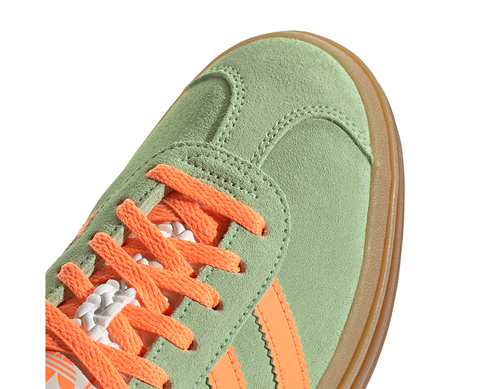 Adidas Gazelle Bold Semi Green Spark / Screaming Orange VD/LAR - IH7495-315