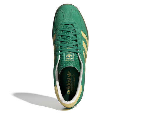 Adidas Gazelle Indoor Semi Court Green / Almost Yellow / Gum VD/AM - IH7500-309