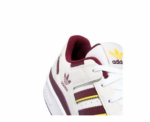 Adidas Forum Low CL Core WhiteTeam Maroon 2 BR/BORD - IH7907-784
