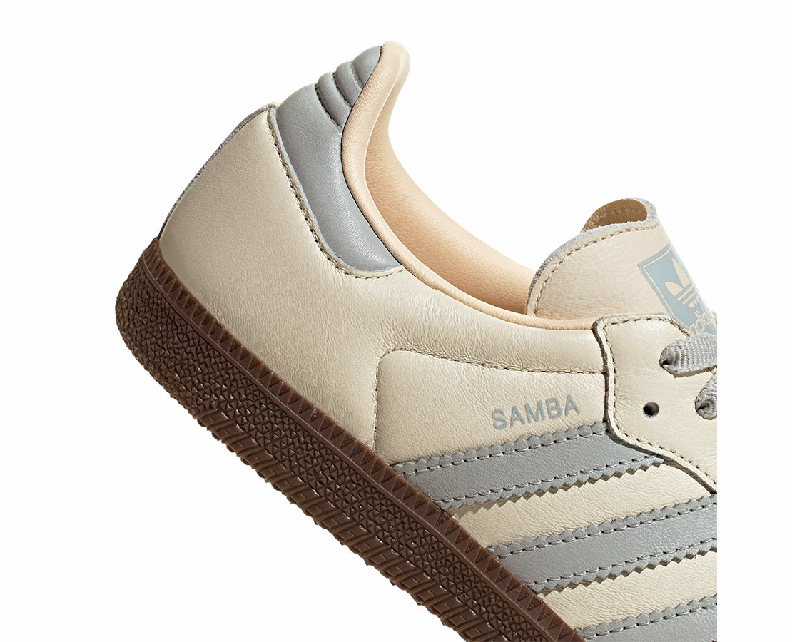 Adidas Samba OG Cream White Wonder Silver BJ/CZ - JH7299-83