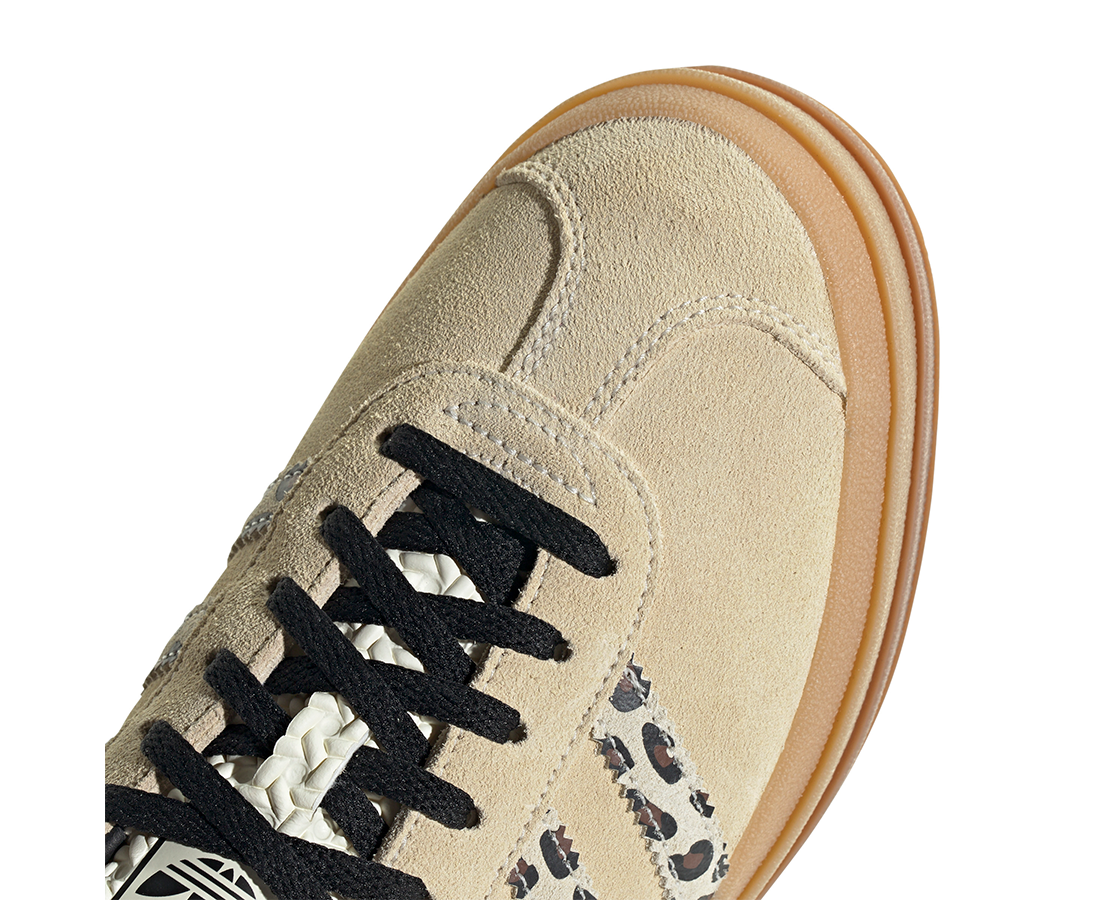 Adidas Gazelle Bold Cream Black Leopard BJ/EST - JI1370-787
