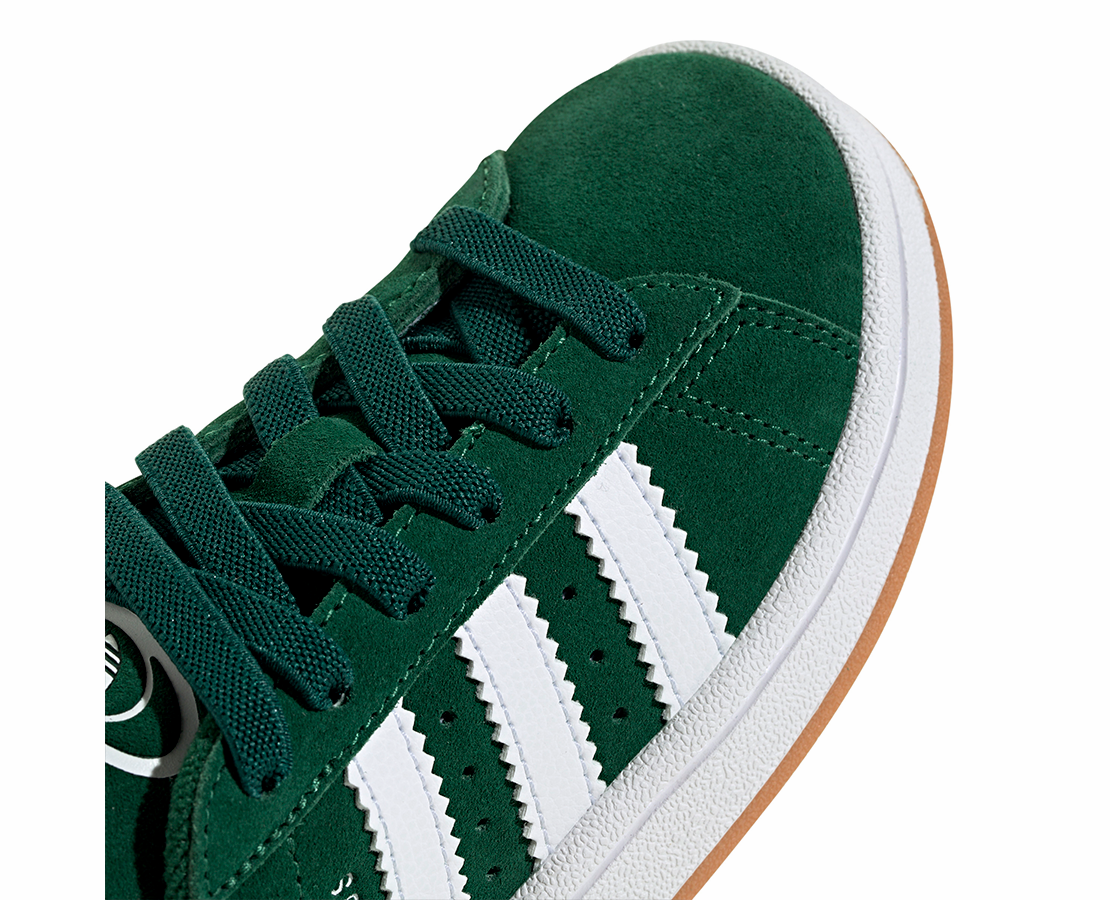 Adidas Campus 00s EL Dark Green Cloud White VD/BR - JI4332-311