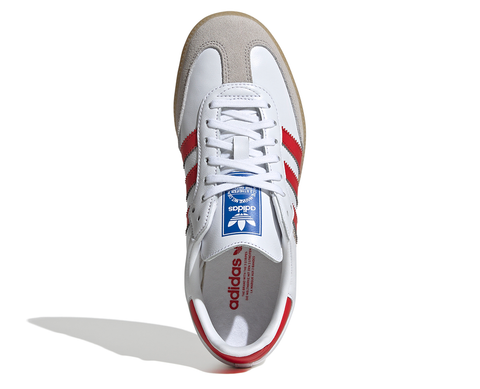 Adidas Samba OG White Collegiate Red BR/VM - JI4463-128
