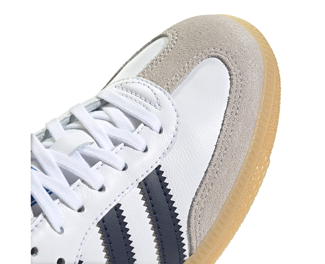 Adidas Samba OG White Collegiate Navy BR/MAR - JI4464-115