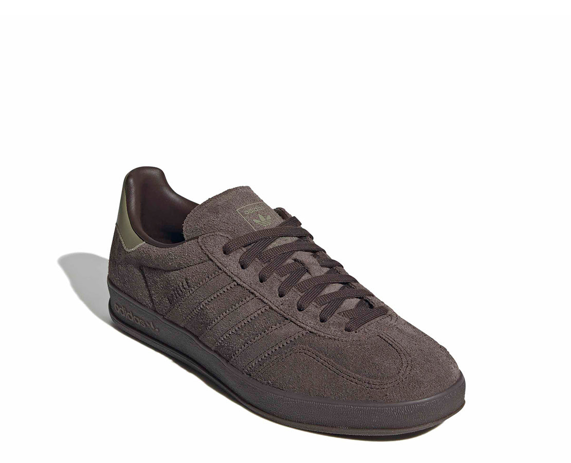 Adidas Gazelle Indoor Dark Brown Orbit Green CAST/VD - JQ8402-152