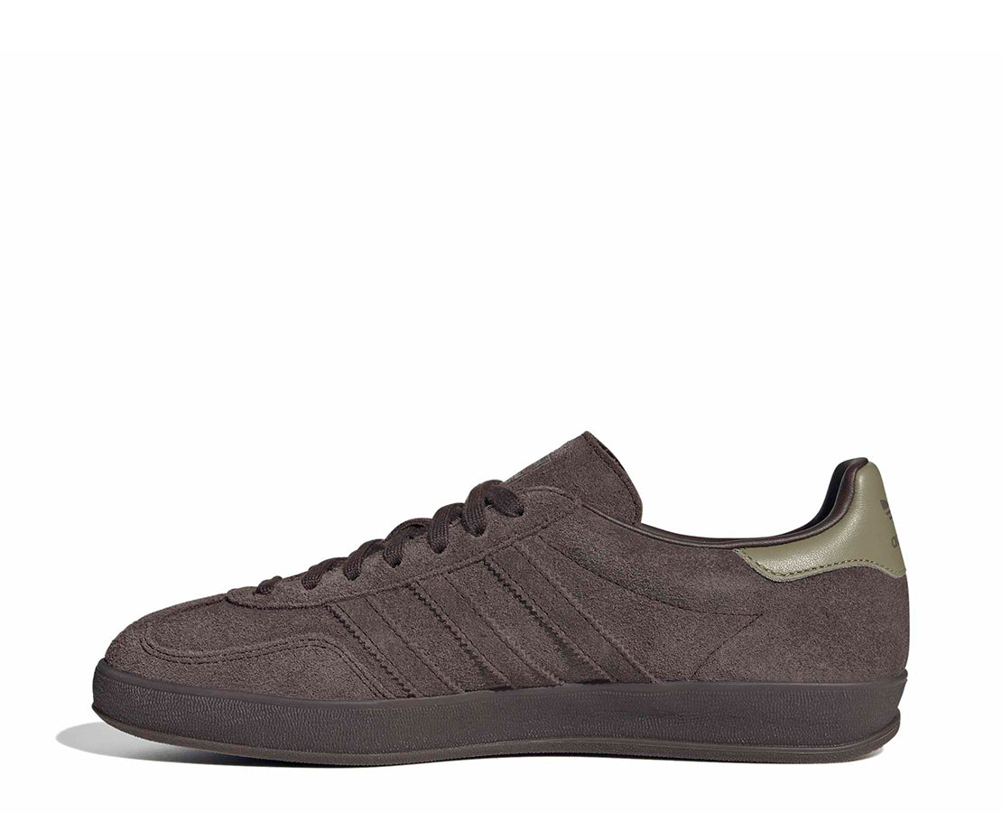 Adidas Gazelle Indoor Dark Brown Orbit Green CAST/VD - JQ8402-152