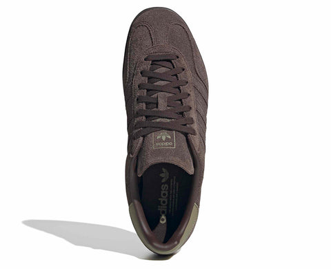 Adidas Gazelle Indoor Dark Brown Orbit Green CAST/VD - JQ8402-152