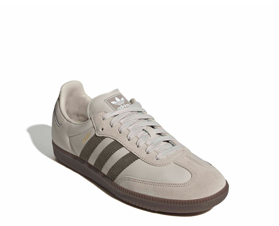 Adidas Samba OG Dark Aluminum Khaki BJ/VD - JR0893-88