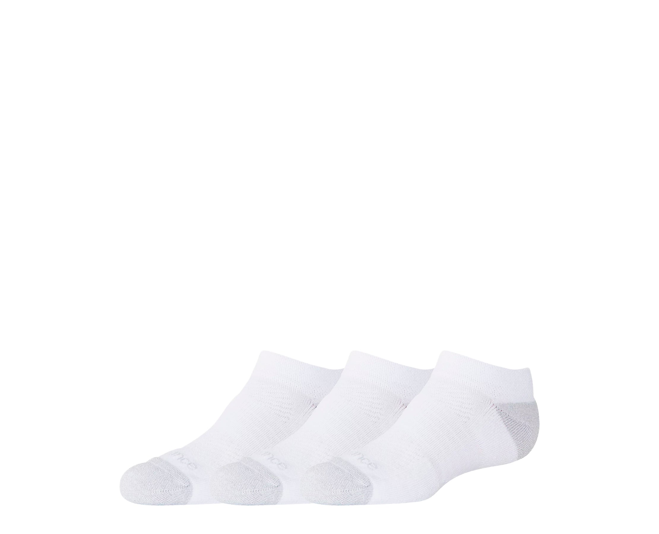 New Balance Active No Show Socks Pack 3 Youth BR - LAS35130-WT-90