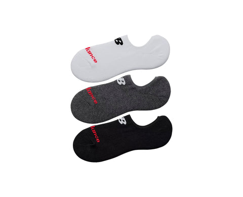 New Balance Everyday Ultra Low No Show Pack 3 PR - LAS51313-BK-240