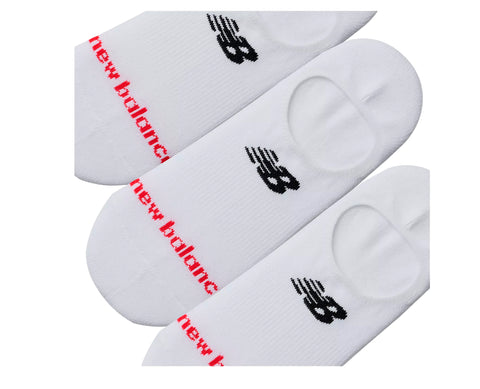 New Balance Everyday Ultra Low No Show Pack 3 BR - LAS51313-WT-90