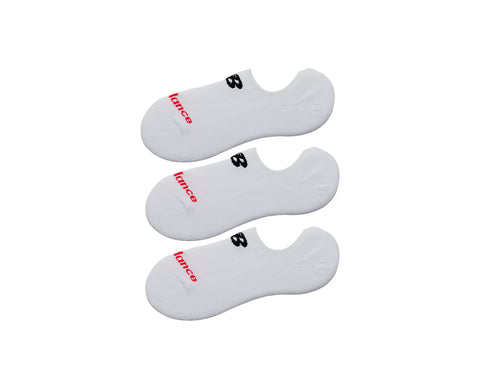 New Balance Everyday Ultra Low No Show Pack 3 BR - LAS51313-WT-90