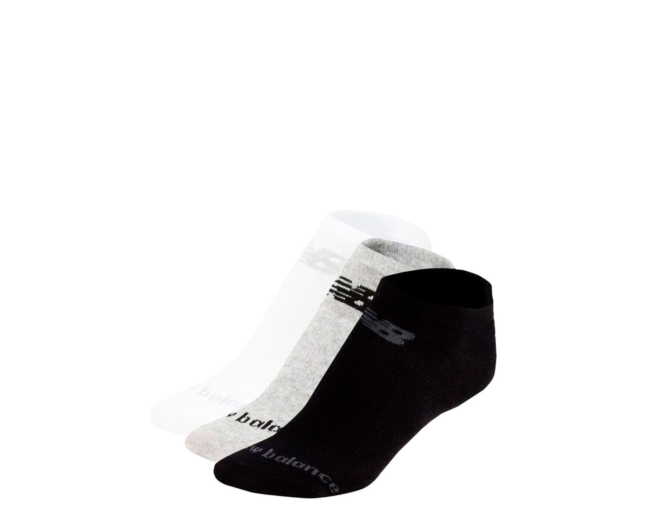 New Balance Performance Cotton Knit No Show Socks Pack 3 BR/PR/CZ - LAS95123-WM-368