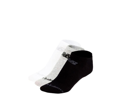 New Balance Performance Cotton Knit No Show Socks Pack 3 BR/PR/CZ - LAS95123-WM-368